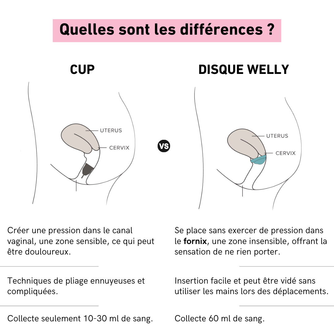 Disques Menstruels Réutilisables Welly - Welly